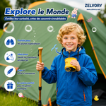 Microscope de poche pour enfants 1000X 4K - Zelvory